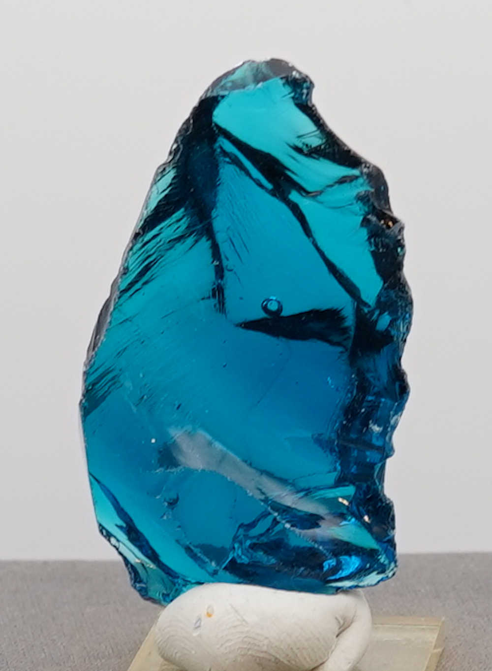 Rare Gem Elestial Starlight Sapphire with bubble Monatomic Andara Crystal 61.7 g.