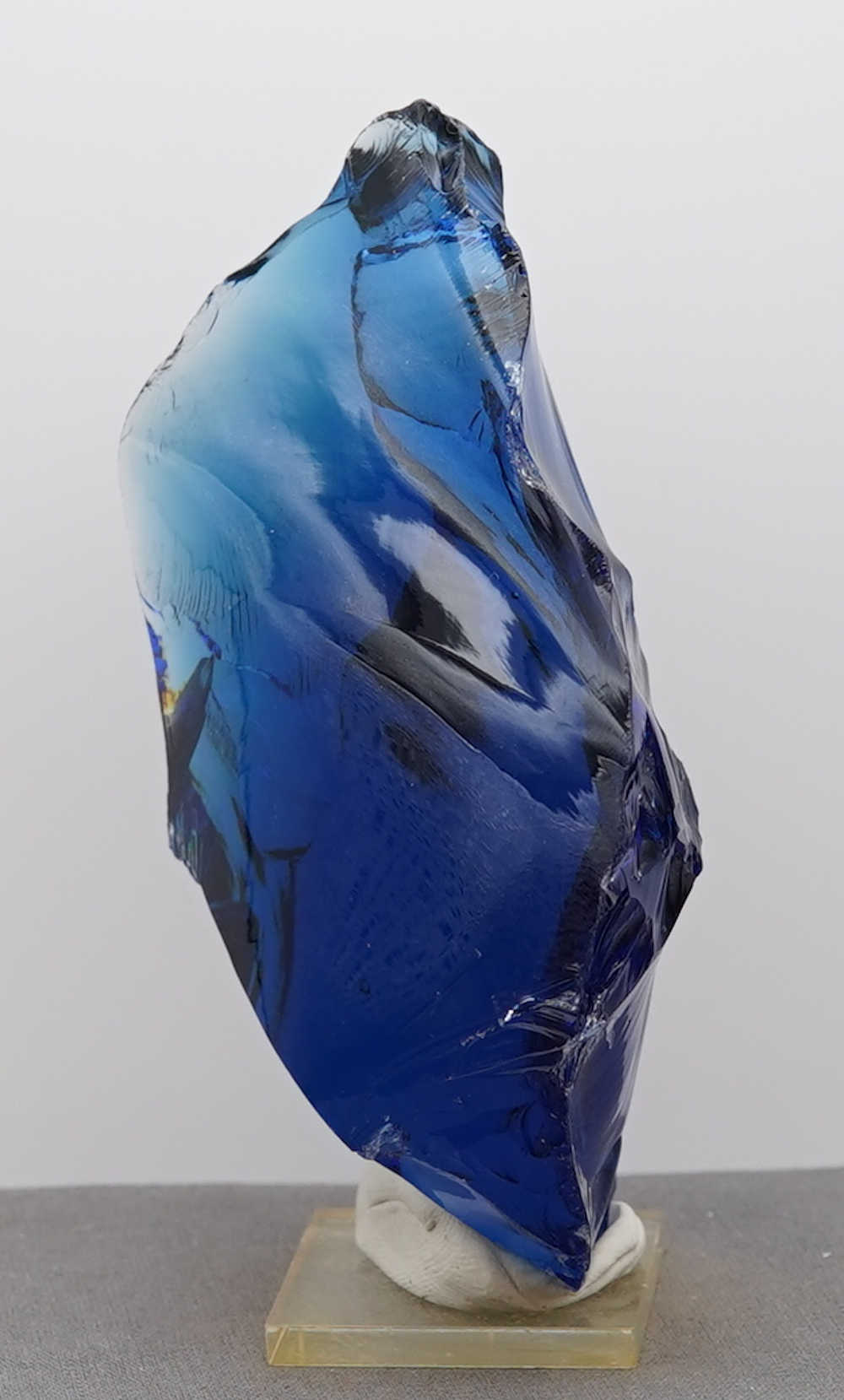 *Limited Time Special 20% Off!* Gem Elestial Sapphire "Heart" Monatomic Andara Crystal 316.9 g. - Image 3