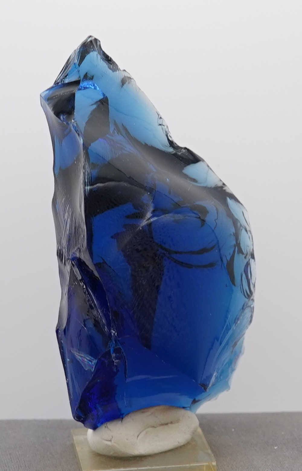 *Limited Time Special 20% Off!* Gem Elestial Sapphire "Heart" Monatomic Andara Crystal 316.9 g. - Image 4