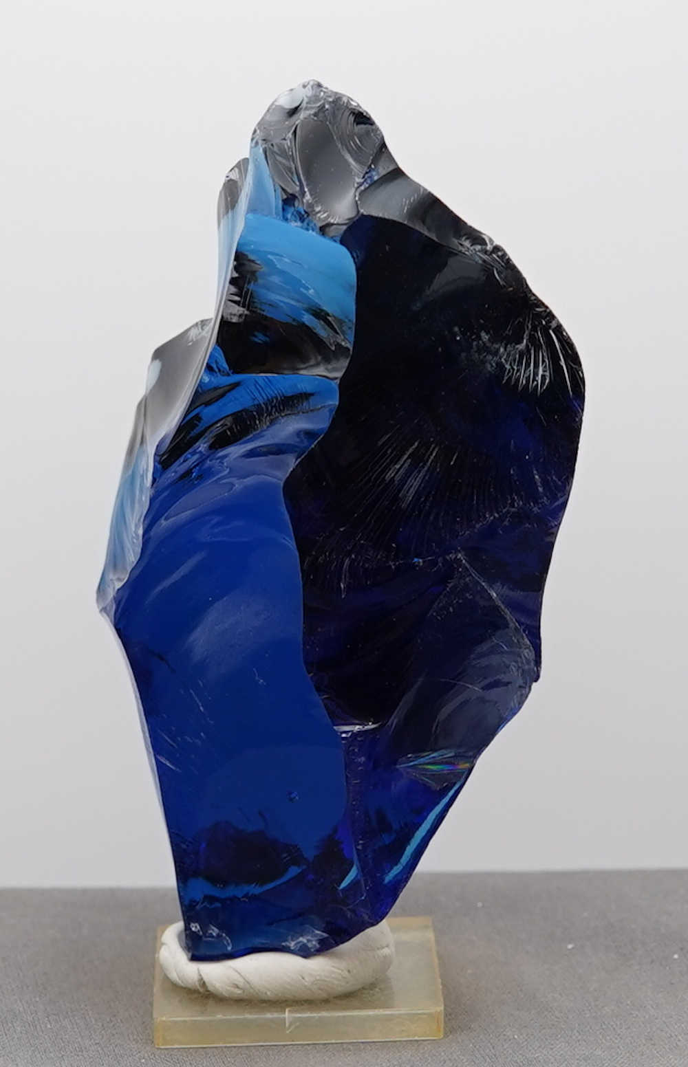 *Limited Time Special 20% Off!* Gem Elestial Sapphire "Heart" Monatomic Andara Crystal 316.9 g. - Image 6