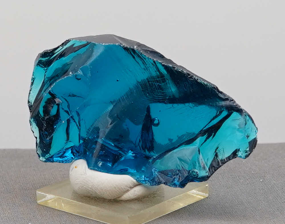 Rare Gem Elestial Starlight Sapphire with bubble Monatomic Andara Crystal 61.7 g. - Image 6