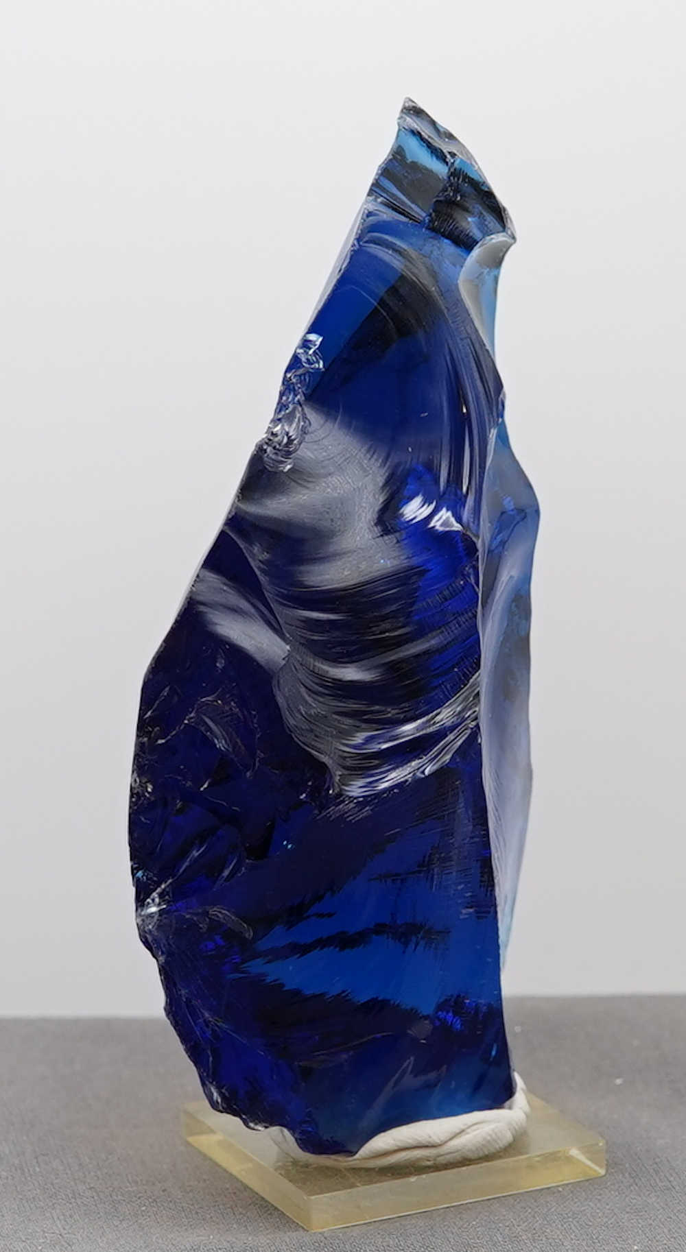 *Limited Time Special 20% Off!* Gem Elestial Sapphire "Heart" Monatomic Andara Crystal 316.9 g. - Image 9