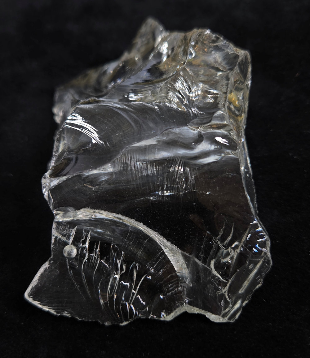 Rare Gem Silver Luna with bubble Monatomic Andara Crystal 81.8 g. - Image 2