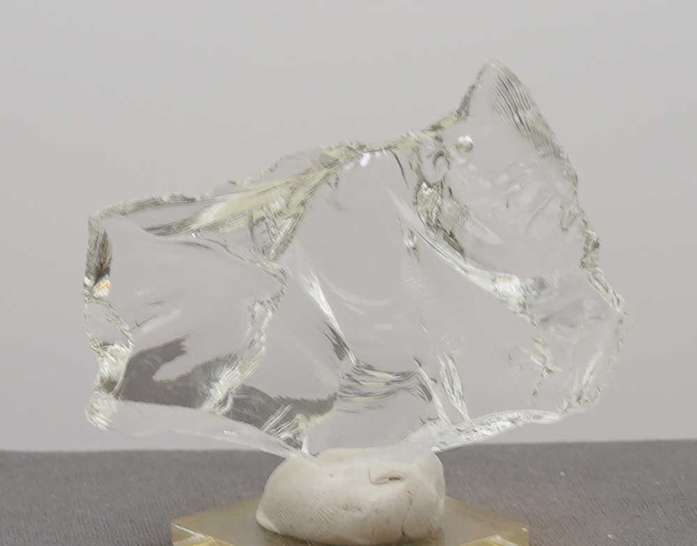 Rare Gem Silver Luna with bubble Monatomic Andara Crystal 81.8 g. - Image 3