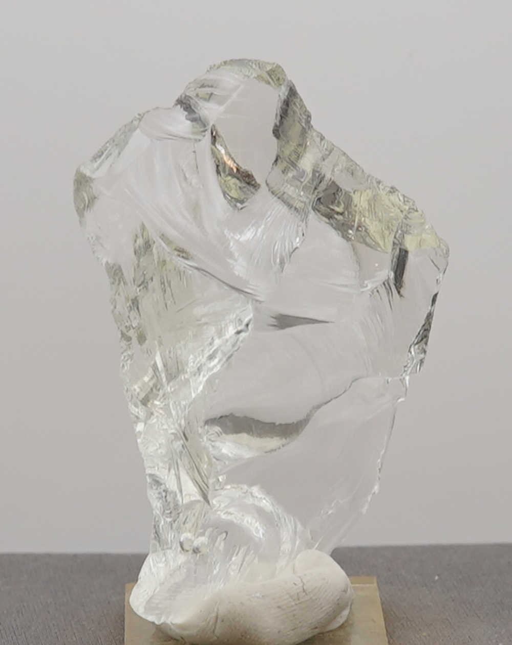 Rare Gem Silver Luna with bubble Monatomic Andara Crystal 81.8 g. - Image 6