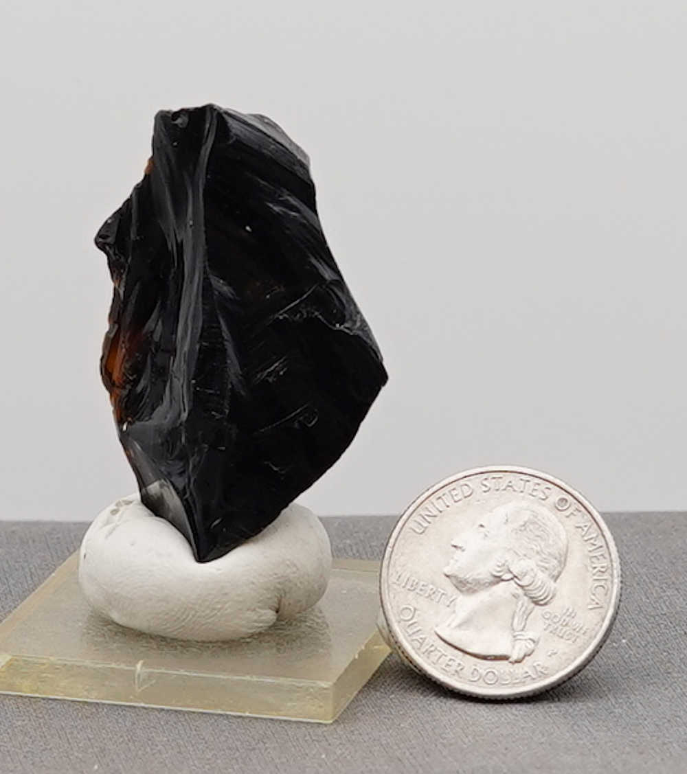 Rare Multi Iridium Black/Angel Aura Emerald/Sapphire/Earth Shaman Monatomic Andara Crystal 23.3 g. - Image 8