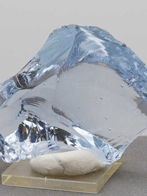 Gem Lady Nellie with bubbles Monatomic Andara Crystal 92.7 g.