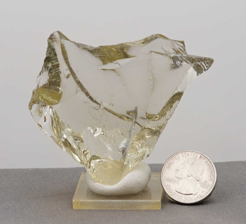 *Limited Time Special 20% Off!* Extremely Rare Gem Celestial Gold Monatomic Andara Crystal 78.9 g. - Image 9