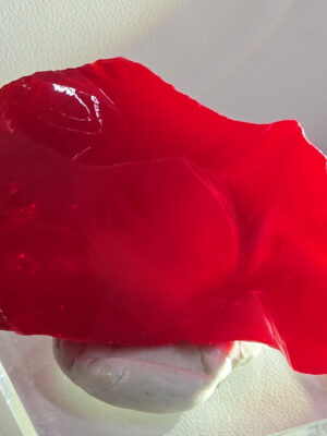Rare Gem Banded Angel Aura Scarlet Shift/Dragon's Blood Monatomic Andara Crystal 33.3 g.