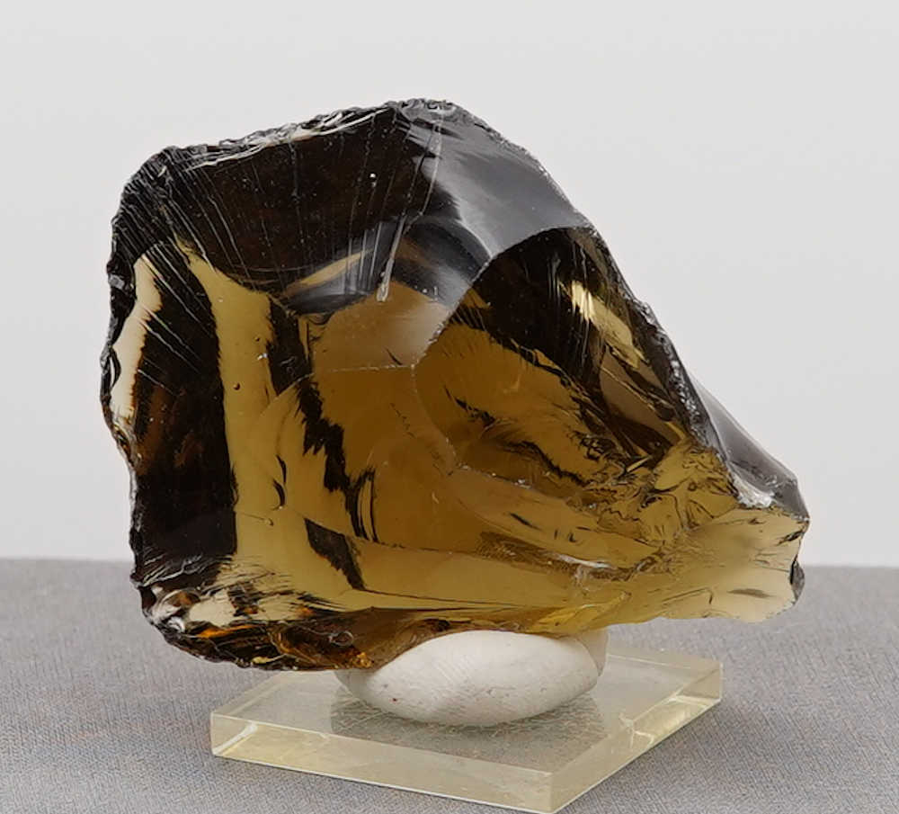 *Limited Time Special 20% Off!* Gem Smoky Earth Shaman Monatomic Andara Crystal 107.9 g.
