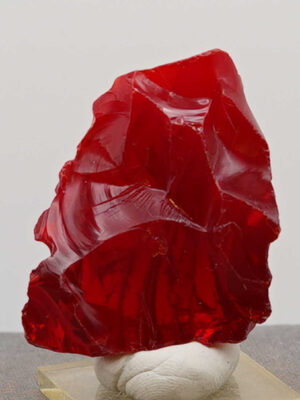 Rare Gem Banded Angel Aura Scarlet Shift/Dragon's Blood Monatomic Andara Crystal 54.2 g.
