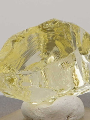 Rare Gem Dynamic Heliodor Monatomic Andara Crystal 59.7 g.
