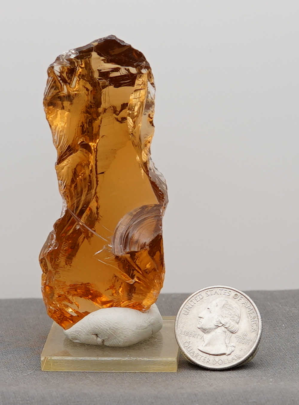 *Limited Time Special 20% Off!* Gem Lemurian Etherium Gold Monatomic Andara Crystal 89.4 g. - Image 9