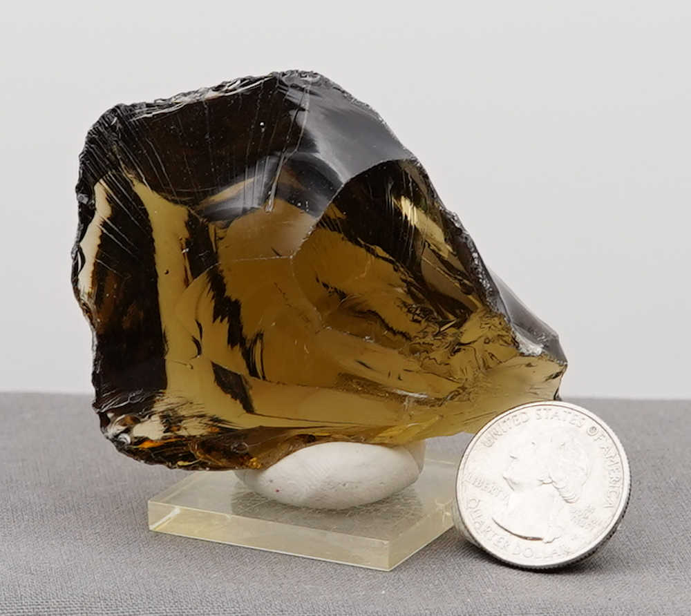 *Limited Time Special 20% Off!* Gem Smoky Earth Shaman Monatomic Andara Crystal 107.9 g. - Image 10