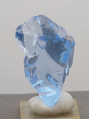 Gem Lady Nellie with bubble Monatomic Andara Crystal 47.4 g.