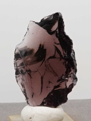 Gem Sovereign Amethyst with crystals Monatomic Andara Crystal 56.3 g.