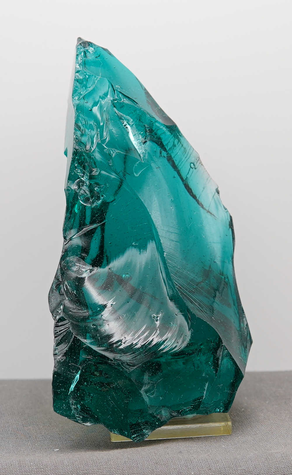 *Extremely Rare* Gem Orion's Grace "Heart" with Sea Foam Monatomic Andara Crystal 368.0 g. - Image 4