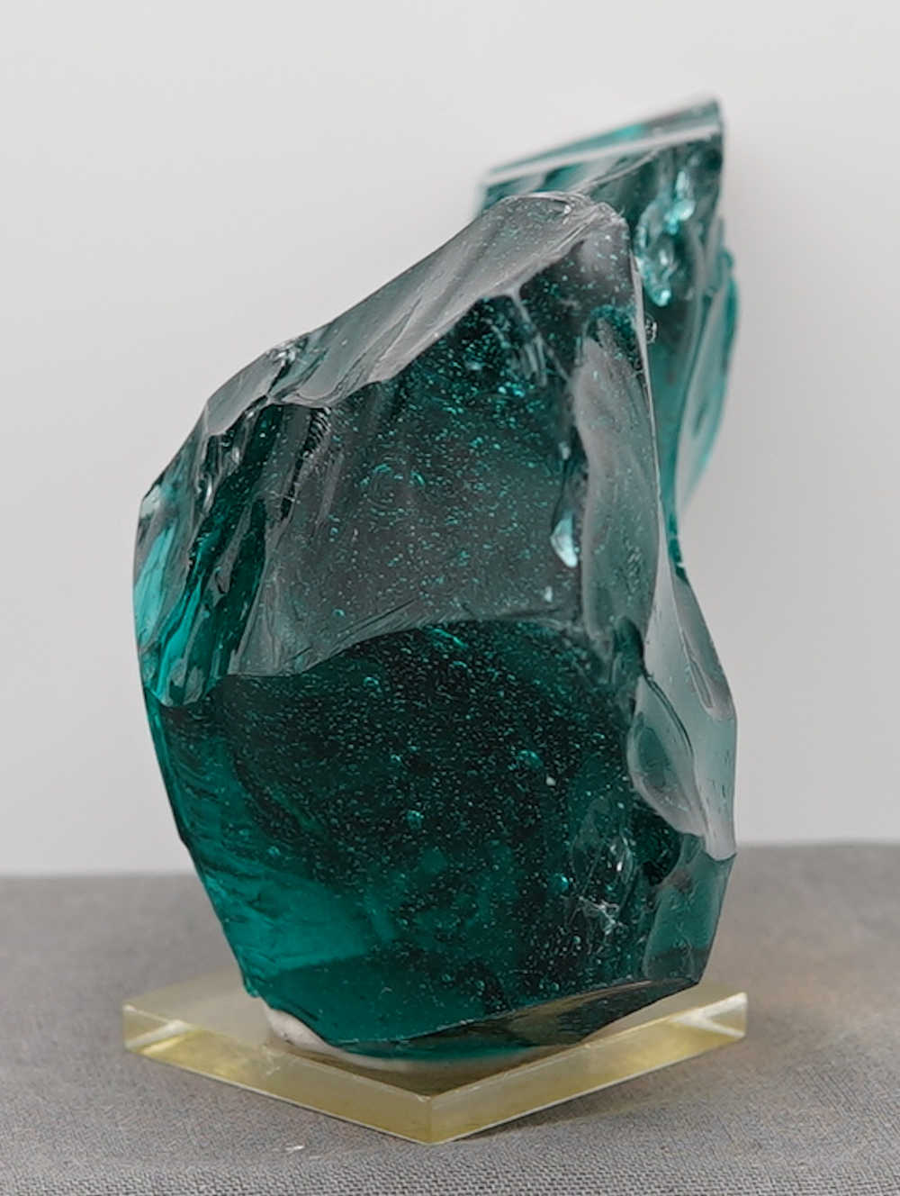 *Extremely Rare* Gem Orion's Grace "Heart" with Sea Foam Monatomic Andara Crystal 368.0 g. - Image 14