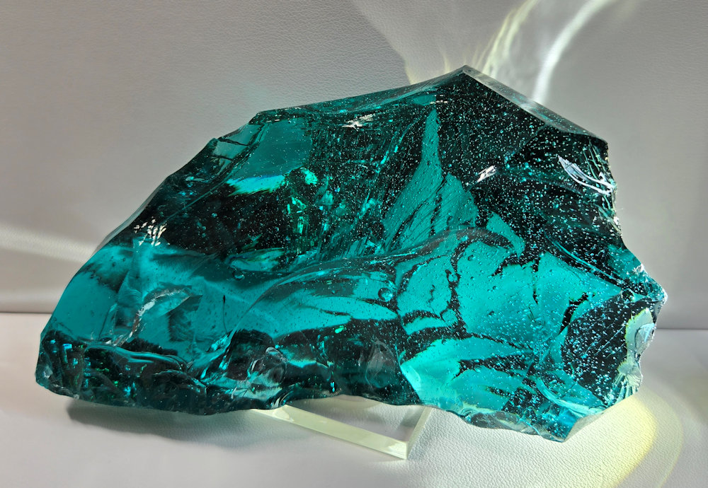 *Extremely Rare* Gem Orion's Grace "Heart" with Sea Foam Monatomic Andara Crystal 368.0 g.