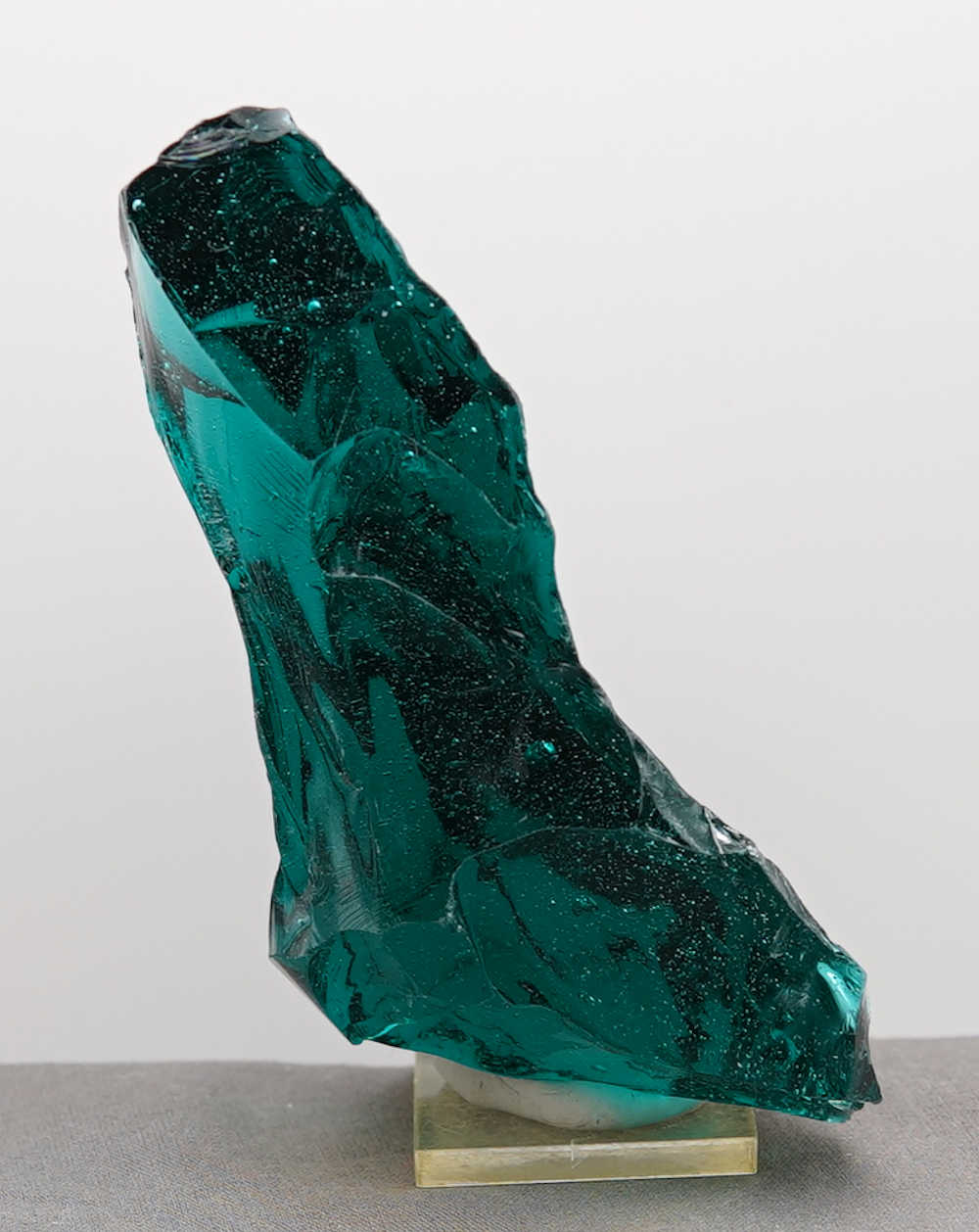 *Extremely Rare* Gem Orion's Grace "Heart" with Sea Foam Monatomic Andara Crystal 368.0 g. - Image 5