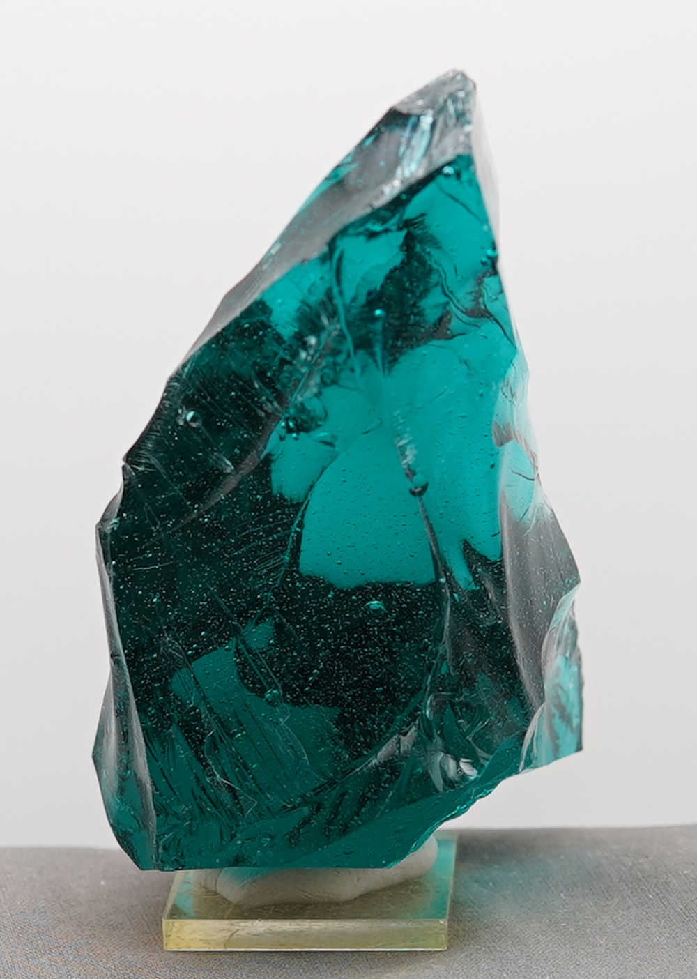 *Extremely Rare* Gem Orion's Grace "Heart" with Sea Foam Monatomic Andara Crystal 368.0 g. - Image 7