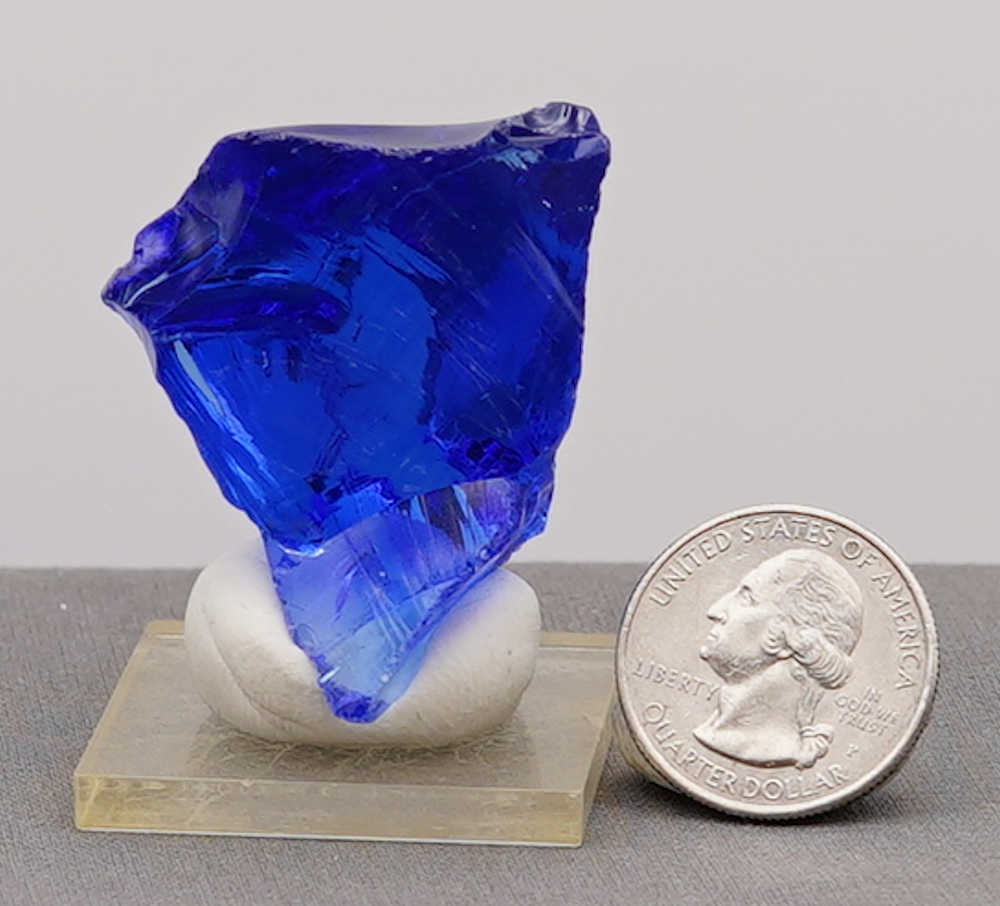 Gem Elestial Sapphire/Tanzanite Fire Monatomic Andara Crystal 38.7 g. - Image 8