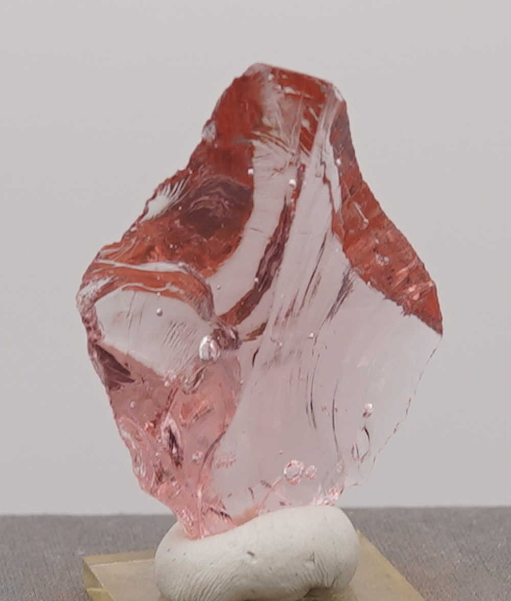 *Limited Time Special 20% Off!* Rare Gem Rose Gold with bubbles Monatomic Andara Crystal 47.6 g. - Image 2