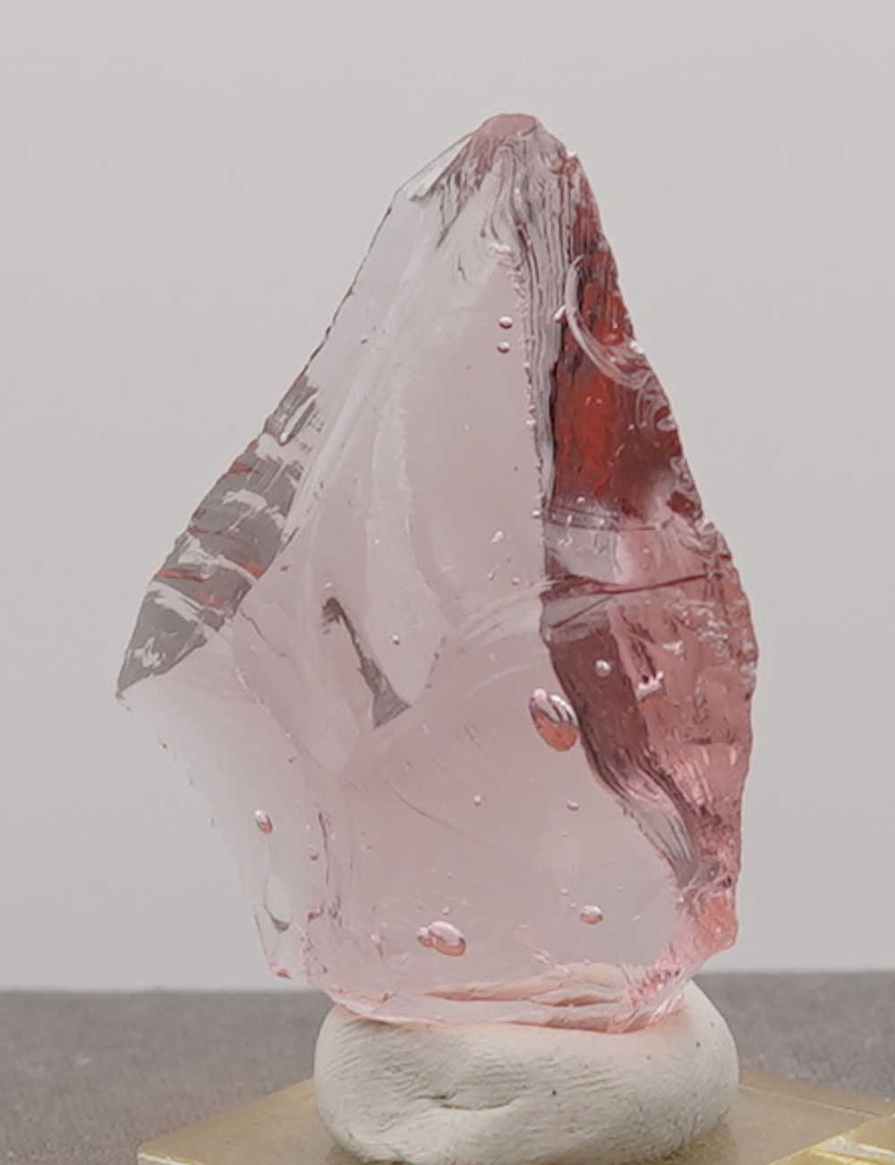 *Limited Time Special 20% Off!* Rare Gem Rose Gold with bubbles Monatomic Andara Crystal 47.6 g. - Image 4