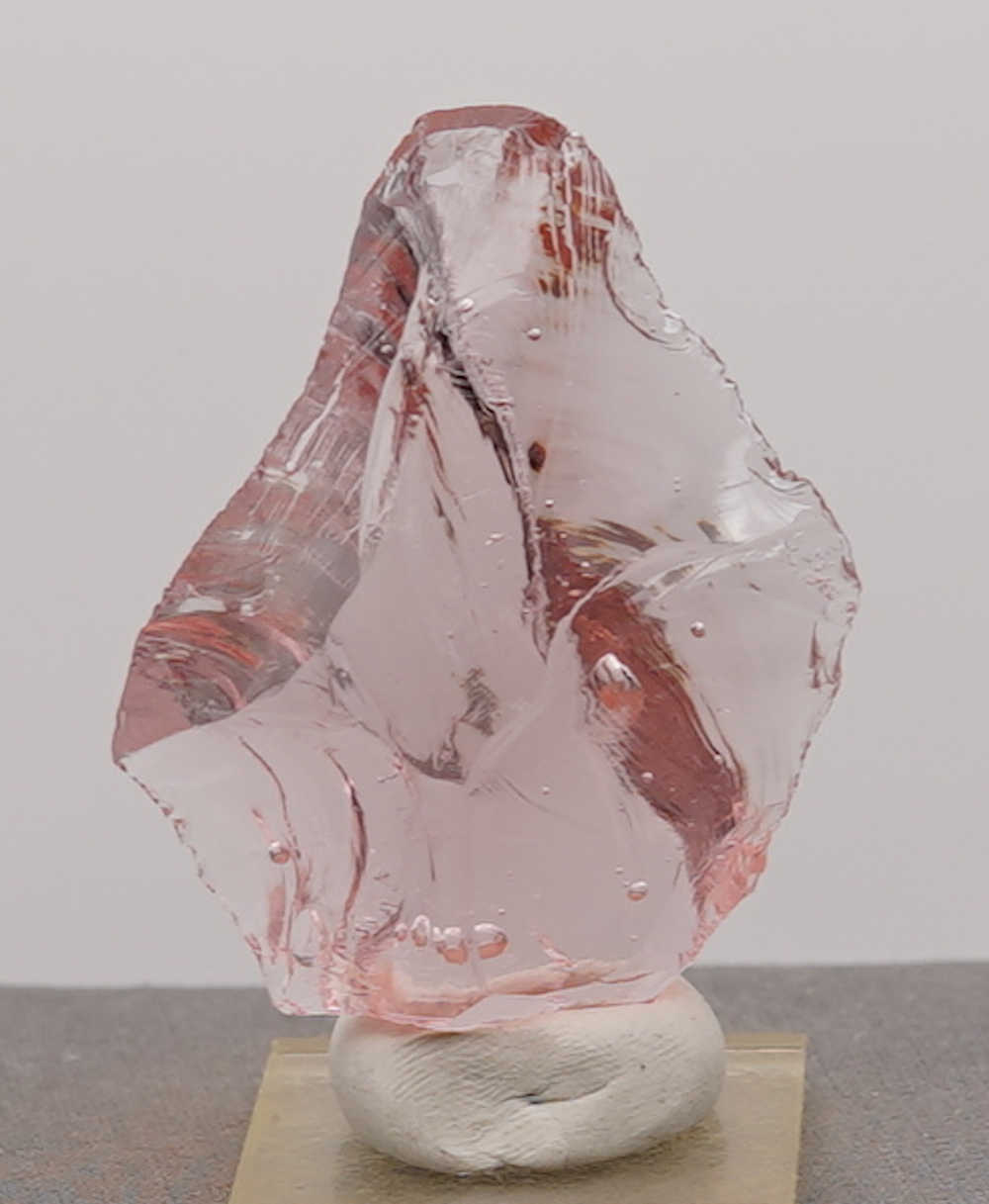 *Limited Time Special 20% Off!* Rare Gem Rose Gold with bubbles Monatomic Andara Crystal 47.6 g. - Image 5