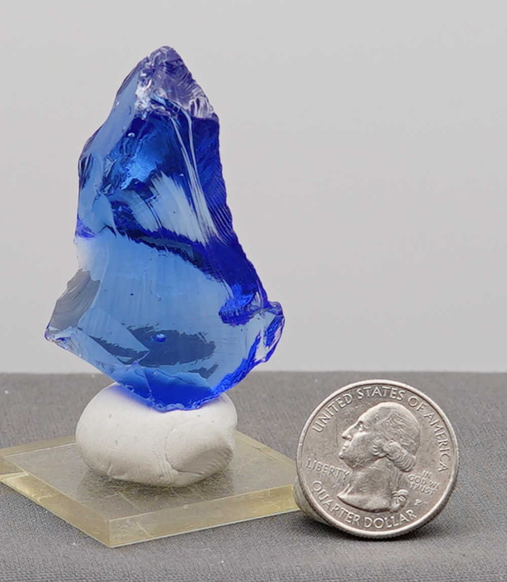 Gem Elestial Sapphire/Tanzanite Fire Monatomic Andara Crystal 23.6 g. - Image 8